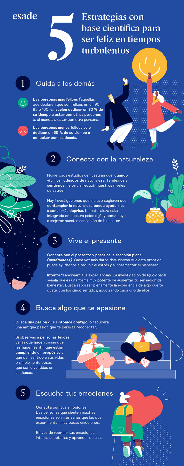 5 estrategias con base científica para ser feliz en tiempos turbulentos